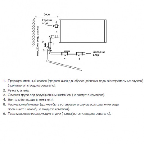 Electrolux ewh 50 sl схема подключения