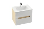 Ravak Wash basin cupboard SD 600 Classic II white/white - купити в інтернет-магазині Техностар