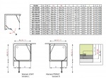 Radaway 32246-01-10NR Torrenta КDJ 100x90R (правая, хром/каррэ) - купити в інтернет-магазині Техностар