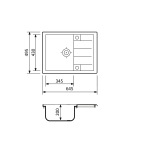 Adamant Anila 645x495x200mm avena 182496100306 - купити в інтернет-магазині Техностар