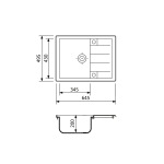 Adamant Anila 645x495x200мм графіт 182496910313 - купити в інтернет-магазині Техностар