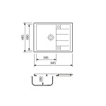Adamant Anila 645x495x200мм сірий 182496910304 - купити в інтернет-магазині Техностар