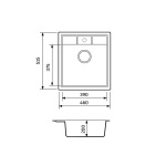 Adamant Brick 460x515x200мм сірий 4824296101204 - купити в інтернет-магазині Техностар