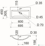 Adamant CERS 4824296202201, білий   - купити в інтернет-магазині Техностар