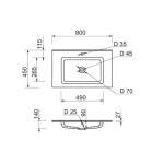 Adamant FLATE 4824296206501, білий   - купити в інтернет-магазині Техностар
