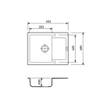 Adamant Minimal 615x495x200мм чорний (1824296102303) - купити в інтернет-магазині Техностар