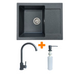 Adamant Minimal 615x495x200мм графіт 1824296902313 - купити в інтернет-магазині Техностар