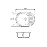 Adamant Ovum 615x495x200мм сахара (1824296900402) - купити в інтернет-магазині Техностар