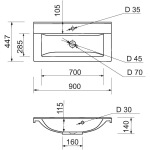 Adamant QUANTO 4824296107101, білий   - купити в інтернет-магазині Техностар