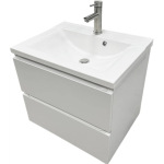 Adamant QUANTO 60 4824296208001, білий + сифоном Click-Clack + змішувач - купити в інтернет-магазині Техностар