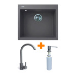 Adamant Univer 560х500х200мм сірий 4824296902104 - купити в інтернет-магазині Техностар