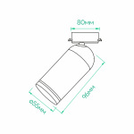 Ardero ML336 під лампу чорний - купити в інтернет-магазині Техностар