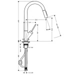 Axor Starck 270, Stainless Steel Finish (10821800) - купити в інтернет-магазині Техностар