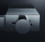 Axor Змішувач Axor Edge термостат-поличка на 3 функції, хром 46140000 - купити в інтернет-магазині Техностар