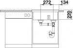 Blanco PLEON 6 Split  антрацит  521689 - купити в інтернет-магазині Техностар