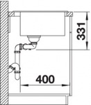 Blanco PLEON 6 Split  антрацит  521689 - купити в інтернет-магазині Техностар