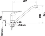 Blanco 521726 DARAS - купити в інтернет-магазині Техностар