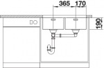 Blanco 522983 ANDANO 340/340-U - купити в інтернет-магазині Техностар