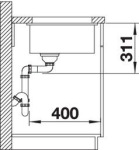 Blanco 523740 SUBLINE 500-U - купити в інтернет-магазині Техностар