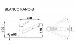 Blanco KANO-S хром 521503 - купити в інтернет-магазині Техностар