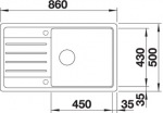 Blanco LEGRA XL 6S 523326 антрацит - купити в інтернет-магазині Техностар