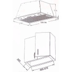 Borgio BBI (TR) 5840 white glass MU 850 - купити в інтернет-магазині Техностар