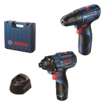 Bosch GDR 120-LI + 2xGBA 12V/2.0Ah 0.601.9G8.023 - купити в інтернет-магазині Техностар