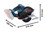 Bosch GKM 18V-50 0.601.6B8.002 - купити в інтернет-магазині Техностар