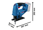 Bosch GST 183-LI 0.601.5B7.022 - купити в інтернет-магазині Техностар