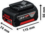 Bosch Li-Ion18 В; 4,0 Ач 1600Z00038 - купити в інтернет-магазині Техностар