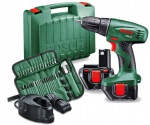 Bosch  PSR 12 (2 battery) + набор 39 насадок  - купити в інтернет-магазині Техностар