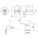 Bossini E34003.030  PALOMA-FLAT - купити в інтернет-магазині Техностар