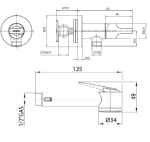 Bossini E34003B00073015  PALOMA-FLAT  - купити в інтернет-магазині Техностар