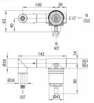 Bossini Z00801000000005 TEO, PLY - купити в інтернет-магазині Техностар