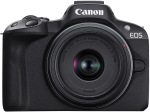 Canon EOS R50 + RF-S 18-45 IS STM + RF-S 55-210 IS STM Black 5811C034 - купити в інтернет-магазині Техностар