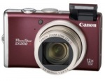 Canon PowerShot SX200 IS Red - купити в інтернет-магазині Техностар