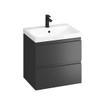 Cersanit B893 MODUO 60 антрацит (тумба+умивальник) S801-483 - купити в інтернет-магазині Техностар