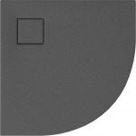 Cersanit СЕТ B452  TAKO SLIM 80x4 сірий матовий + сифон S932-159 - купити в інтернет-магазині Техностар