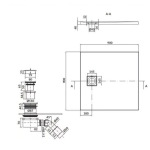 Cersanit Піддон TAKO SLIM 90х4 квадратний - купити в інтернет-магазині Техностар