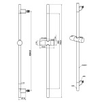 Devit 120760 Душовий набір з 3 режимами, хром (1 сорт) - купити в інтернет-магазині Техностар