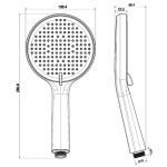 Devit 120770 Душовий набір з 3 режимами, хром (1 сорт) - купити в інтернет-магазині Техностар