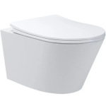 Devit 3801082 Harmony Підвісний безобідковий унітаз з кришкою soft-close, білий глянець (1 сорт) - купити в інтернет-магазині Техностар