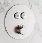 Devit D114124010011BN Flow, brushed nickel - купити в інтернет-магазині Техностар