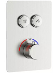 Devit D114124010021BN Flow, brushed nickel - купити в інтернет-магазині Техностар