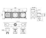 Devit D114125300011GM Flow, gun metal - купити в інтернет-магазині Техностар