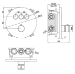 Devit D114134010011BN Flow, brushed nickel - купити в інтернет-магазині Техностар