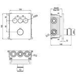 Devit D114134010021BN Flow, brushed nickel - купити в інтернет-магазині Техностар
