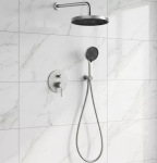 Devit D117125001111BN Flow, brushed nickel - купити в інтернет-магазині Техностар