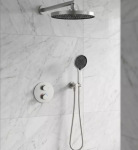 Devit D117125011111BN Flow, brushed nickel - купити в інтернет-магазині Техностар