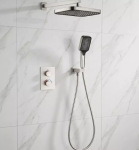Devit D117125011221BN Flow, brushed nickel - купити в інтернет-магазині Техностар